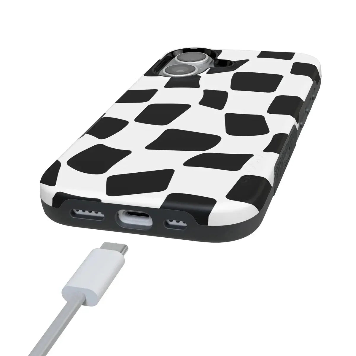 Funky Checkerboard | High Contrast Design Case Phone Case get.casely