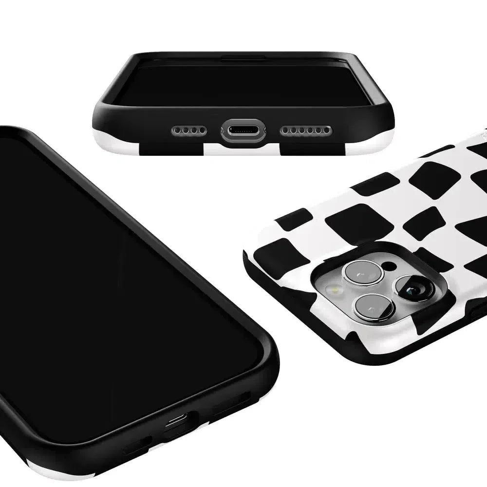 Funky Checkerboard | High Contrast Design Case Phone Case Casetry