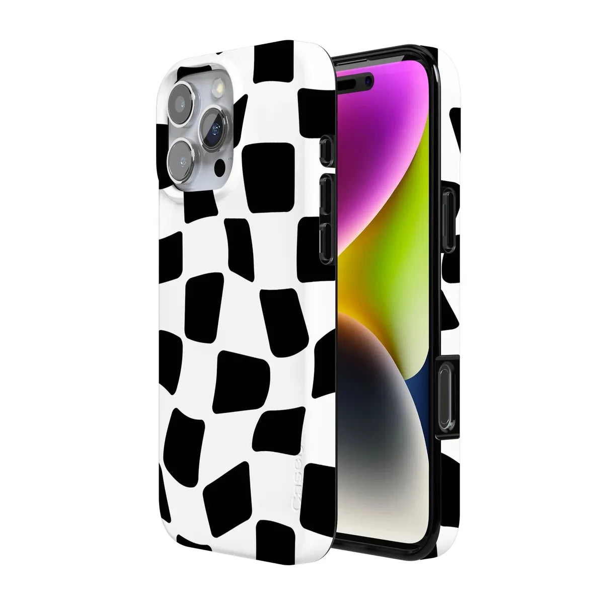 Funky Checkerboard | High Contrast Design Case Phone Case Casetry
