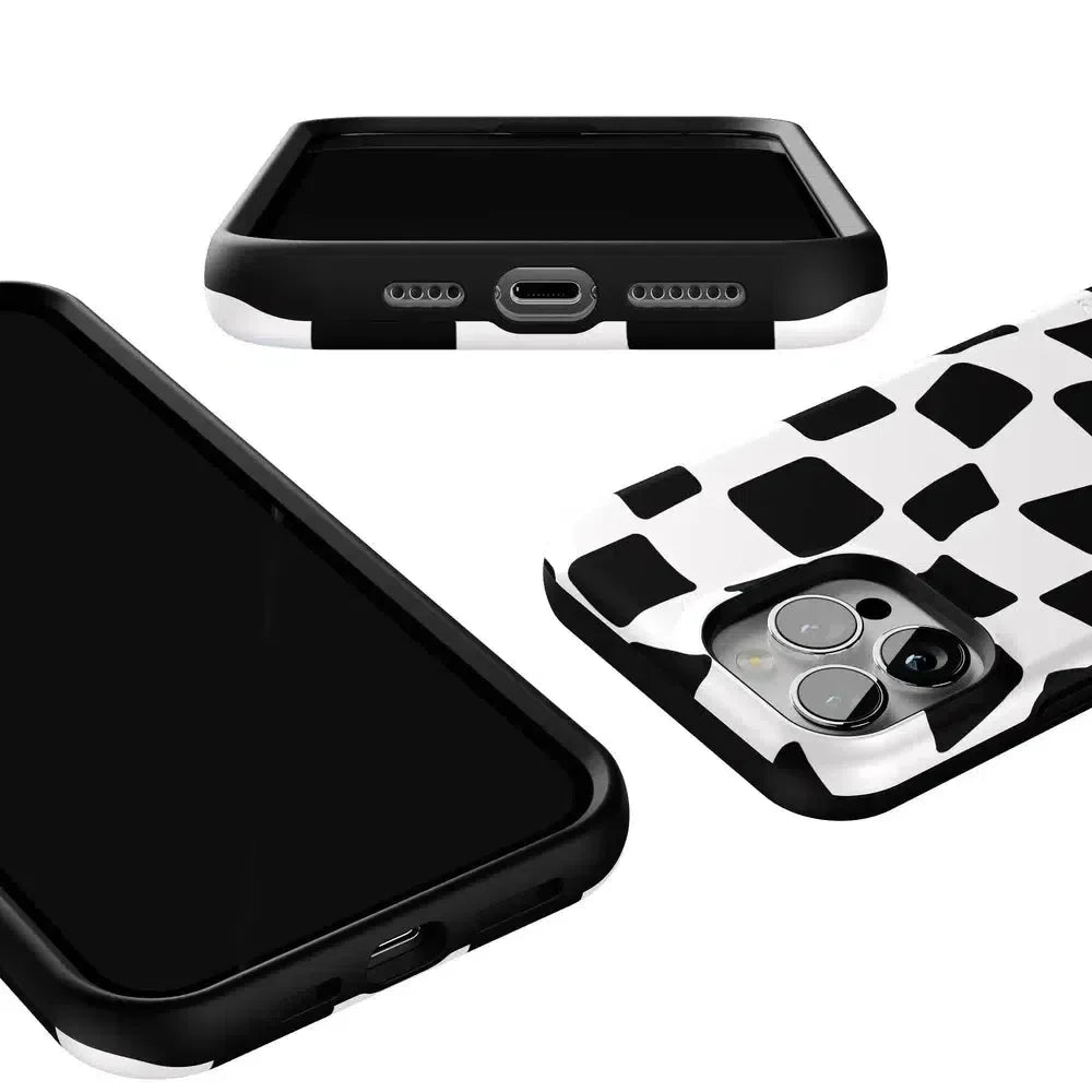 Funky Checkerboard | High Contrast Design Case Phone Case Casetry
