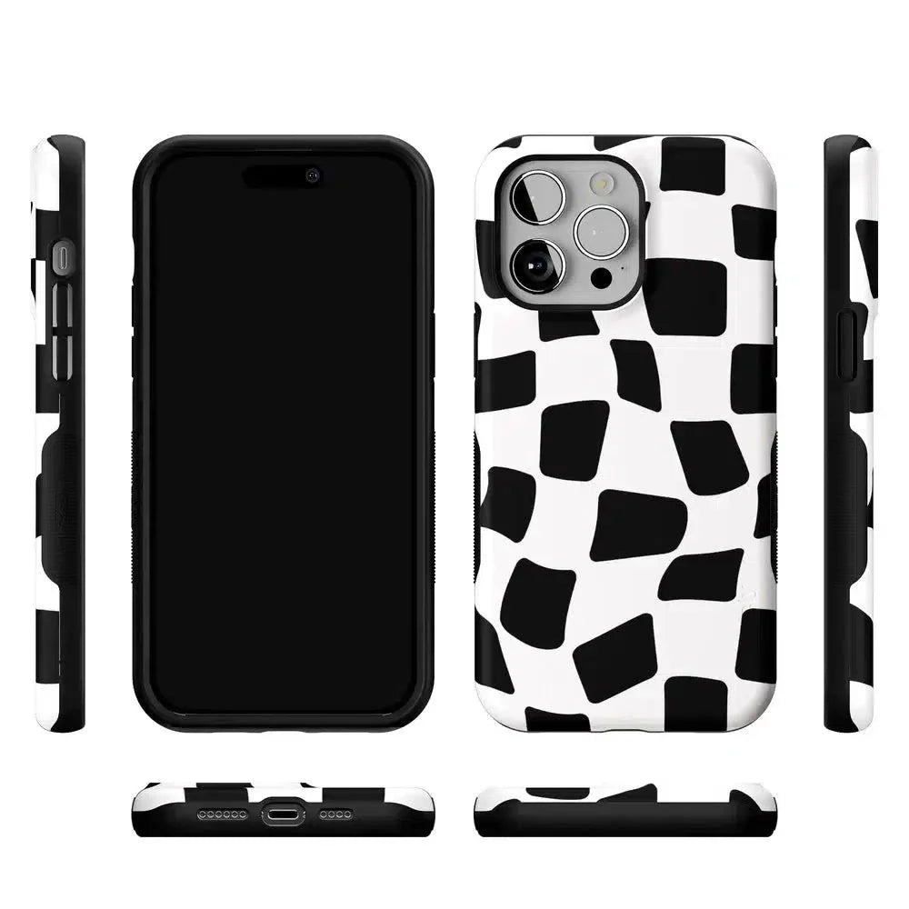 Funky Checkerboard | High Contrast Design Case Phone Case Casetry