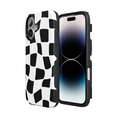Funky Checkerboard | High Contrast Design Case Phone Case get.casely