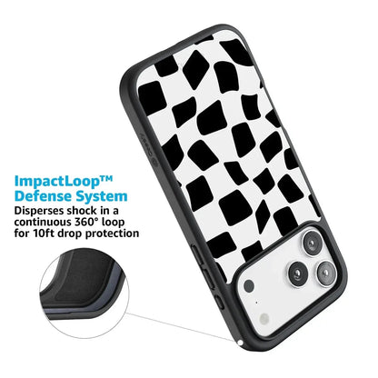 Funky Checkerboard | High Contrast Design Case Phone Case get.casely