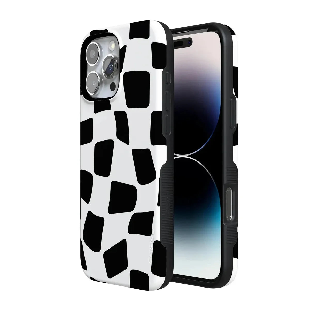 Funky Checkerboard | High Contrast Design Case Phone Case get.casely