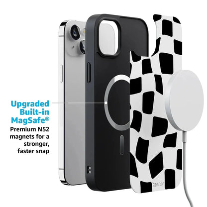 Funky Checkerboard | High Contrast Design Case Phone Case get.casely
