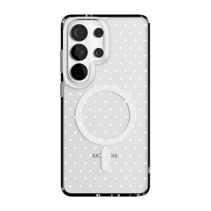 On the Dot | White Polka Dot Case
