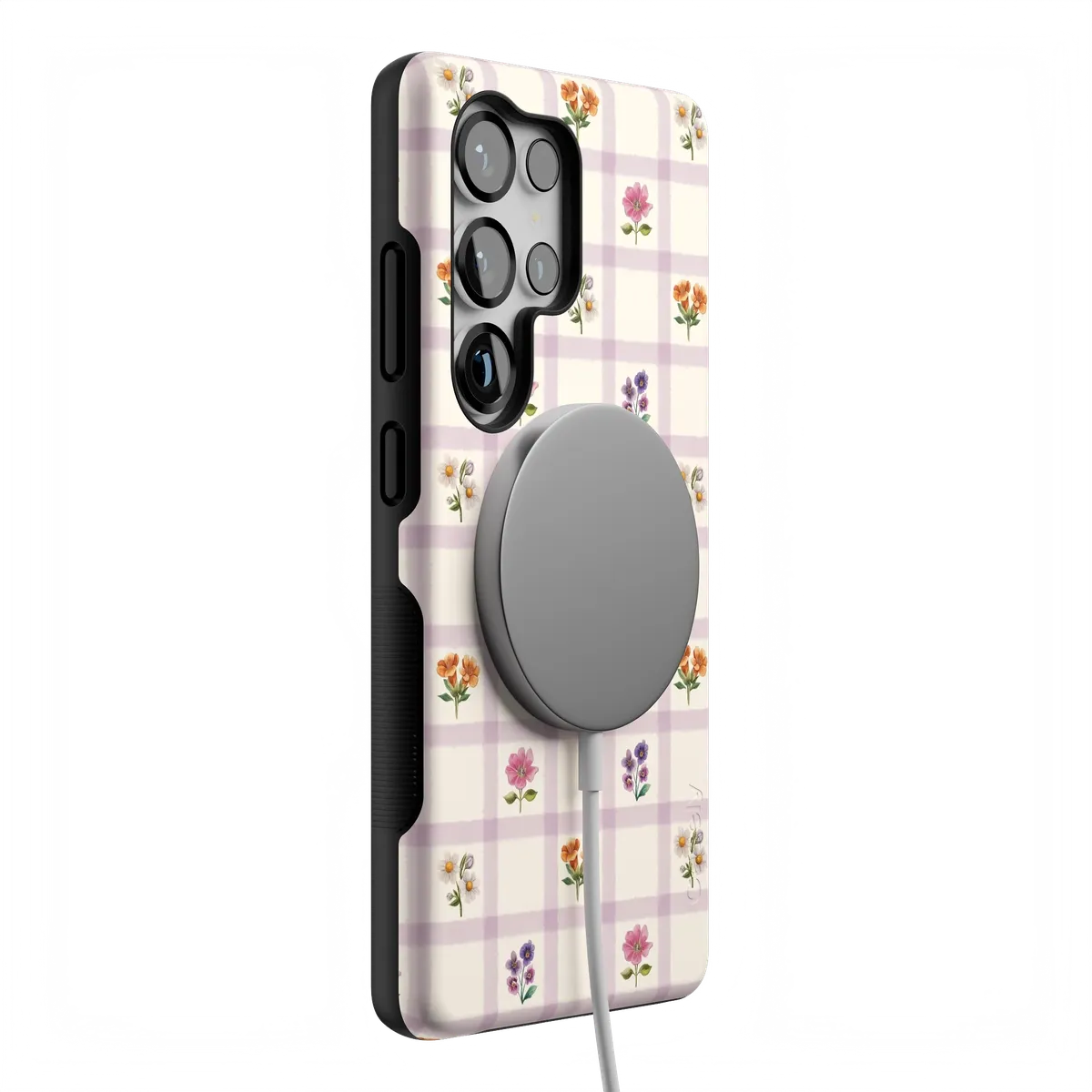 Meadow Check | Floral Gingham Case