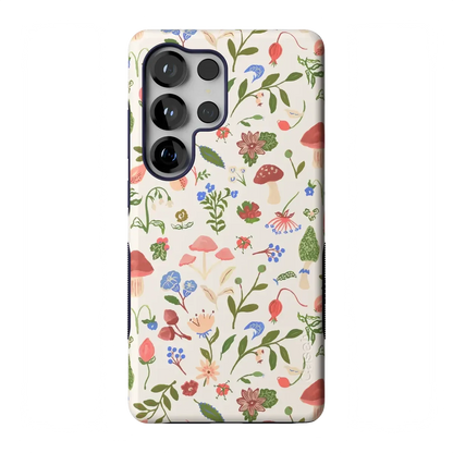Garden Party | Mushroom Floral Case iPhone Case get.casely Bold Flex + MagSafe® Galaxy S25 Ultra