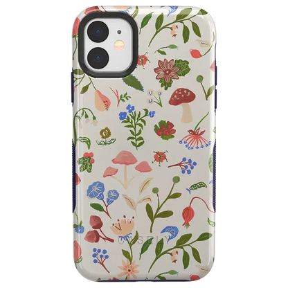 Garden Party | Mushroom Floral Case iPhone Case get.casely Bold iPhone 11