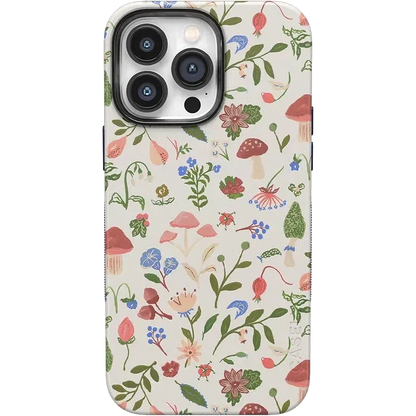 Garden Party | Mushroom Floral Case iPhone Case get.casely Bold + MagSafe® iPhone 14 Pro Max