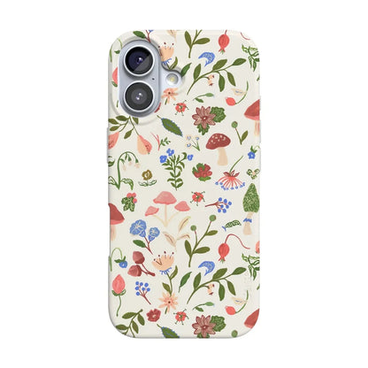Garden Party | Mushroom Floral Case iPhone Case get.casely Classic + MagSafe® iPhone 17