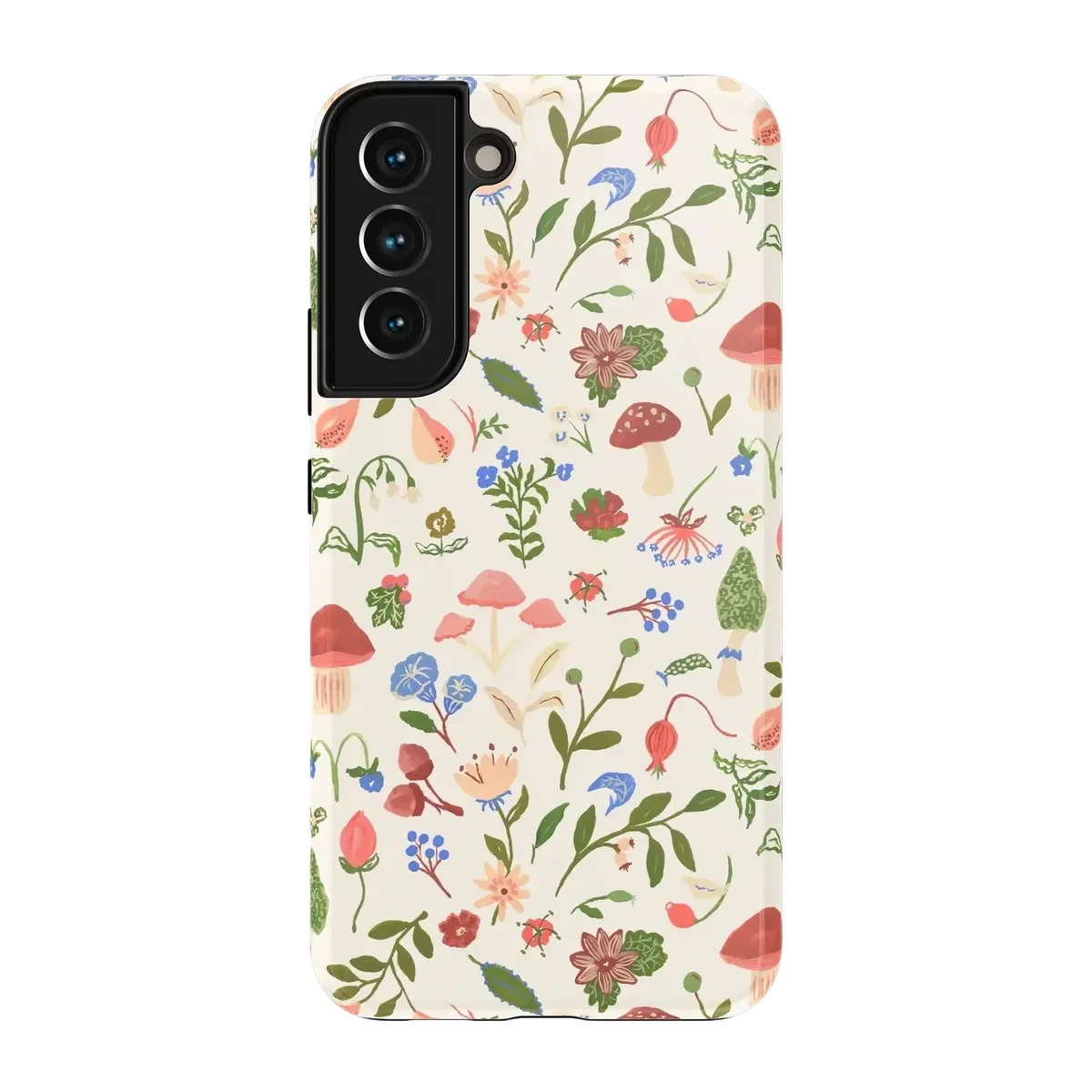 Garden Party | Mushroom Floral Case iPhone Case get.casely Essential Galaxy S22 Plus