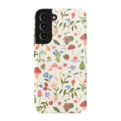 Garden Party | Mushroom Floral Case iPhone Case get.casely Essential Galaxy S22 Plus