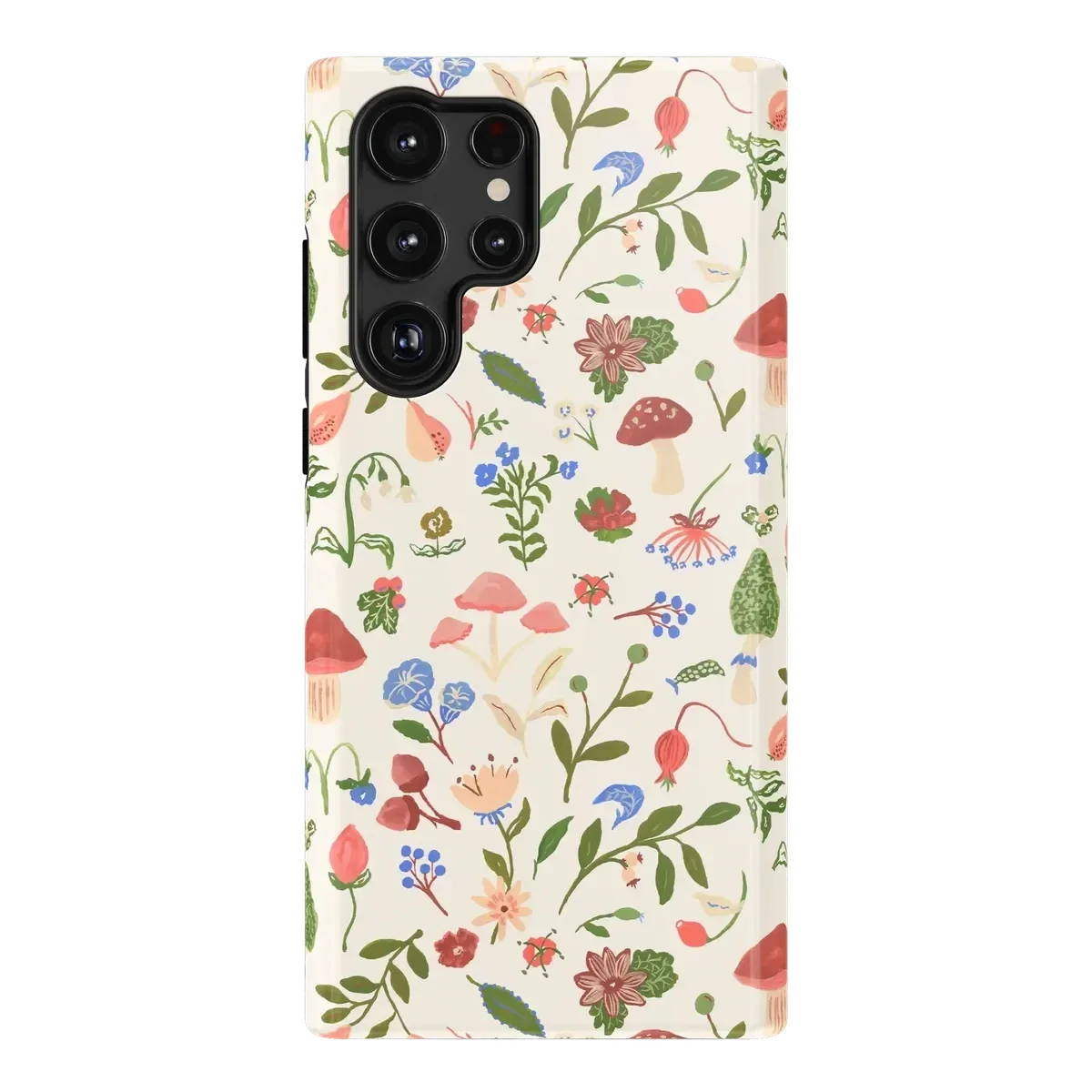 Garden Party | Mushroom Floral Case iPhone Case get.casely Essential Galaxy S22 Ultra