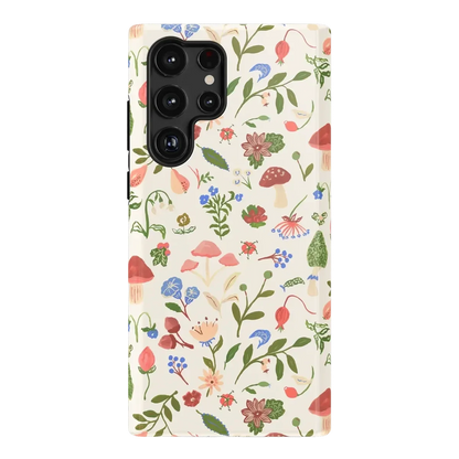 Garden Party | Mushroom Floral Case iPhone Case get.casely Essential Galaxy S22 Ultra