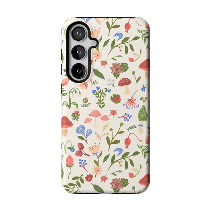 Garden Party | Mushroom Floral Case iPhone Case get.casely Essential Galaxy S24 Plus