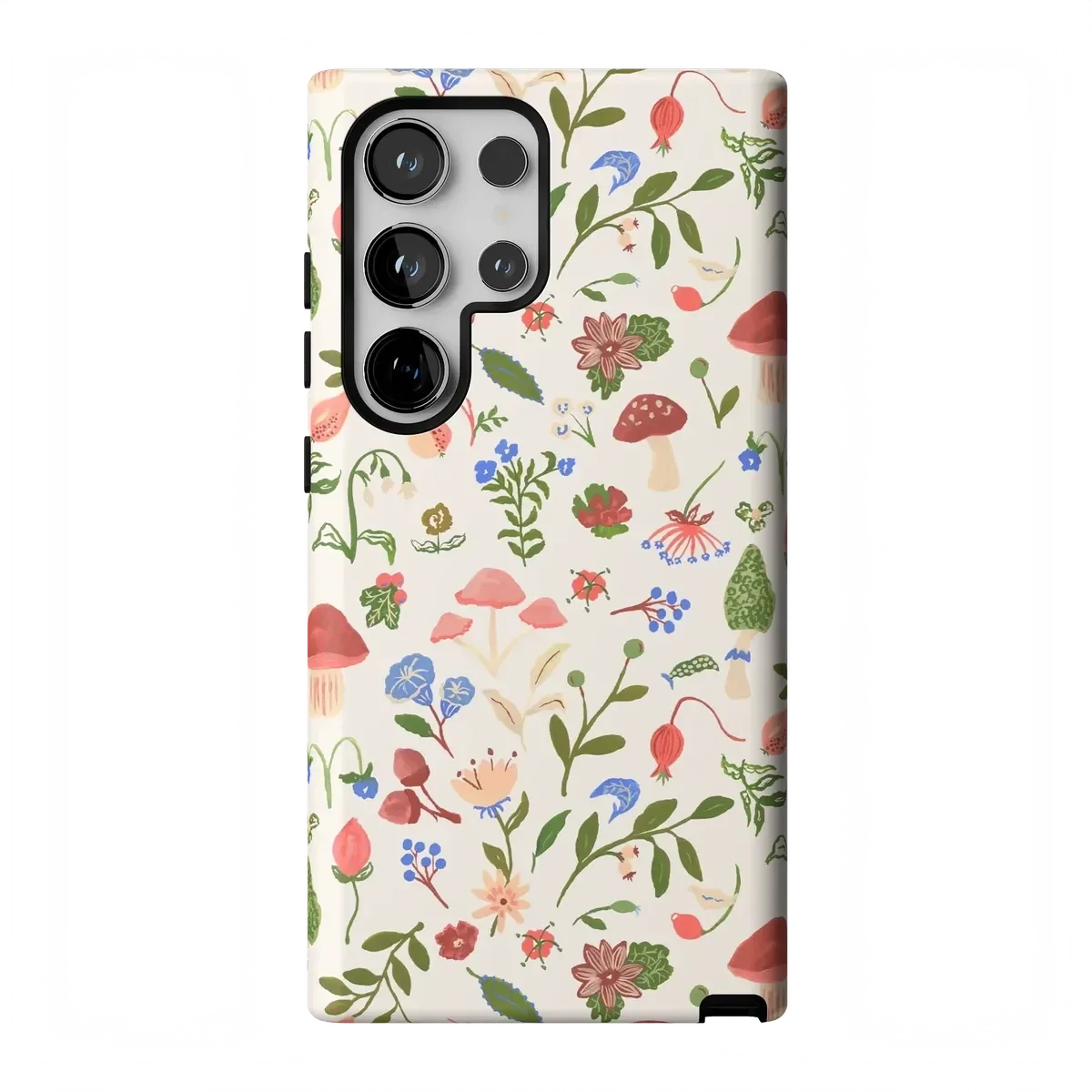 Garden Party | Mushroom Floral Case iPhone Case get.casely Essential Galaxy S24 Ultra