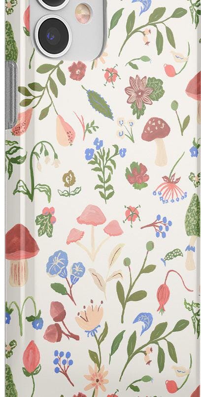 Garden Party | Mushroom Floral Case iPhone Case get.casely