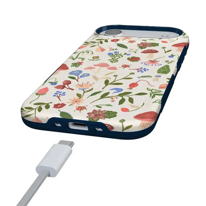 Garden Party | Mushroom Floral Case iPhone Case get.casely