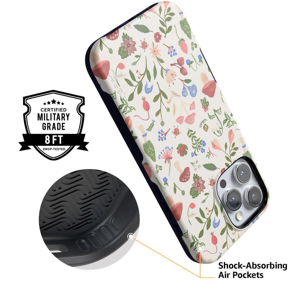Garden Party | Mushroom Floral Case iPhone Case get.casely