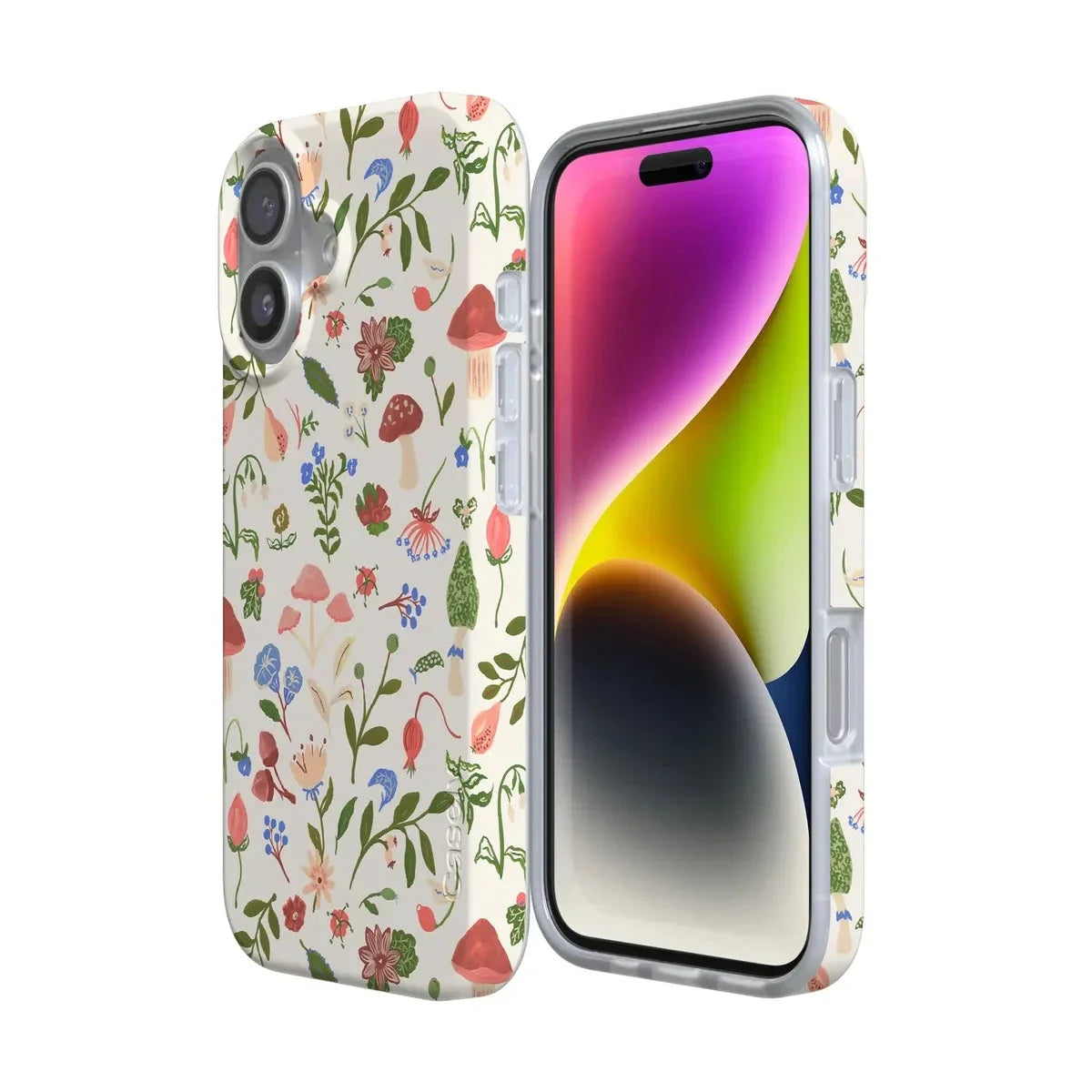 Garden Party | Mushroom Floral Case iPhone Case get.casely