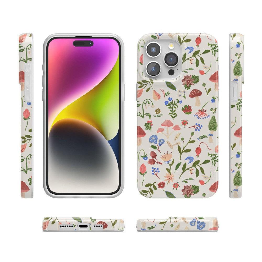Garden Party | Mushroom Floral Case iPhone Case get.casely