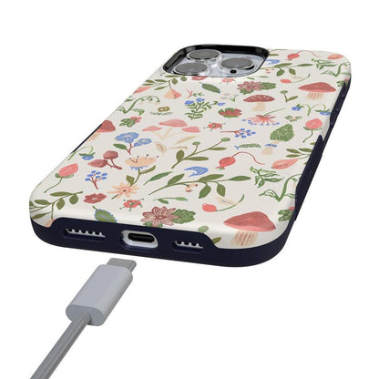 Garden Party | Mushroom Floral Case iPhone Case get.casely