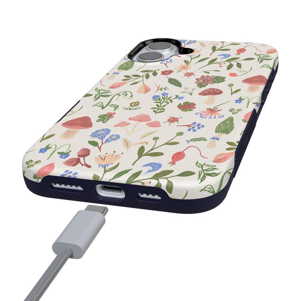 Garden Party | Mushroom Floral Case iPhone Case get.casely