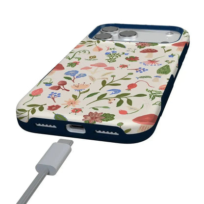 Garden Party | Mushroom Floral Case iPhone Case get.casely