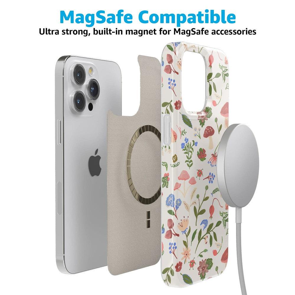 Garden Party | Mushroom Floral Case iPhone Case get.casely