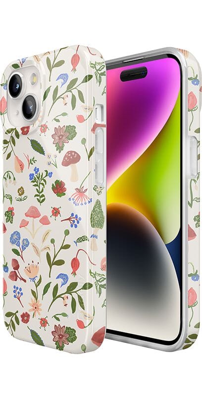 Garden Party | Mushroom Floral Case iPhone Case get.casely