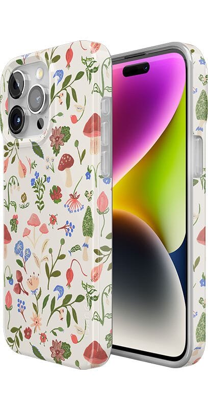 Garden Party | Mushroom Floral Case iPhone Case get.casely