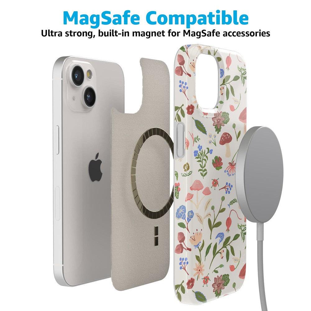 Garden Party | Mushroom Floral Case iPhone Case get.casely