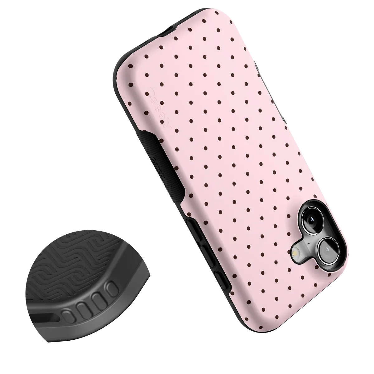 On the Dot | Pink Polka Dot Case