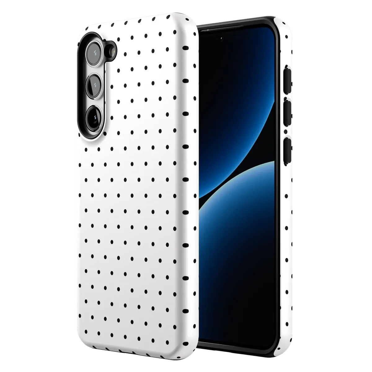 On the Dot | Black Polka Dot Case
