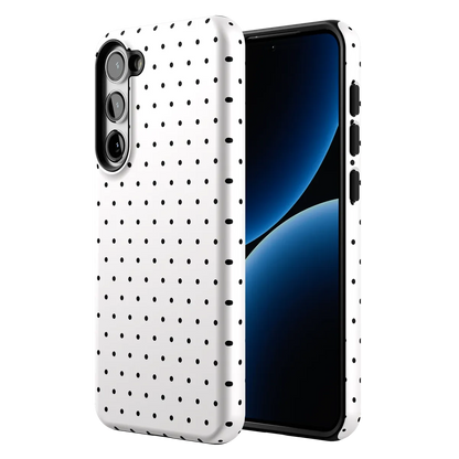 On the Dot | Black Polka Dot Case