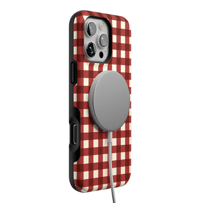 Checked Twice | Red Plaid Case