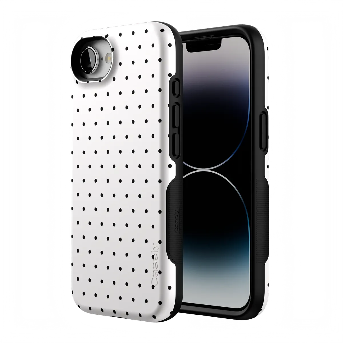 On the Dot | Black Polka Dot Case