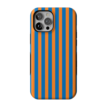 Go New York | Blue & Orange Stripes Case - iPhone 12 Pro