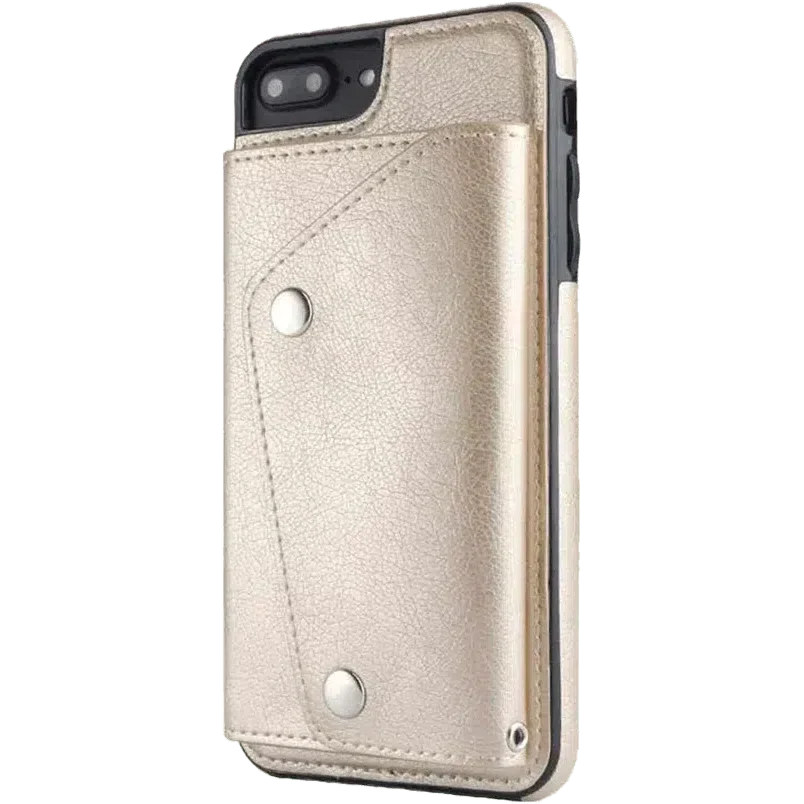 Gold Vegan Leather | Wallet Case iPhone Case get.casely
