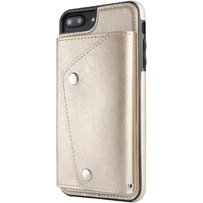 Gold Vegan Leather | Wallet Case iPhone Case get.casely