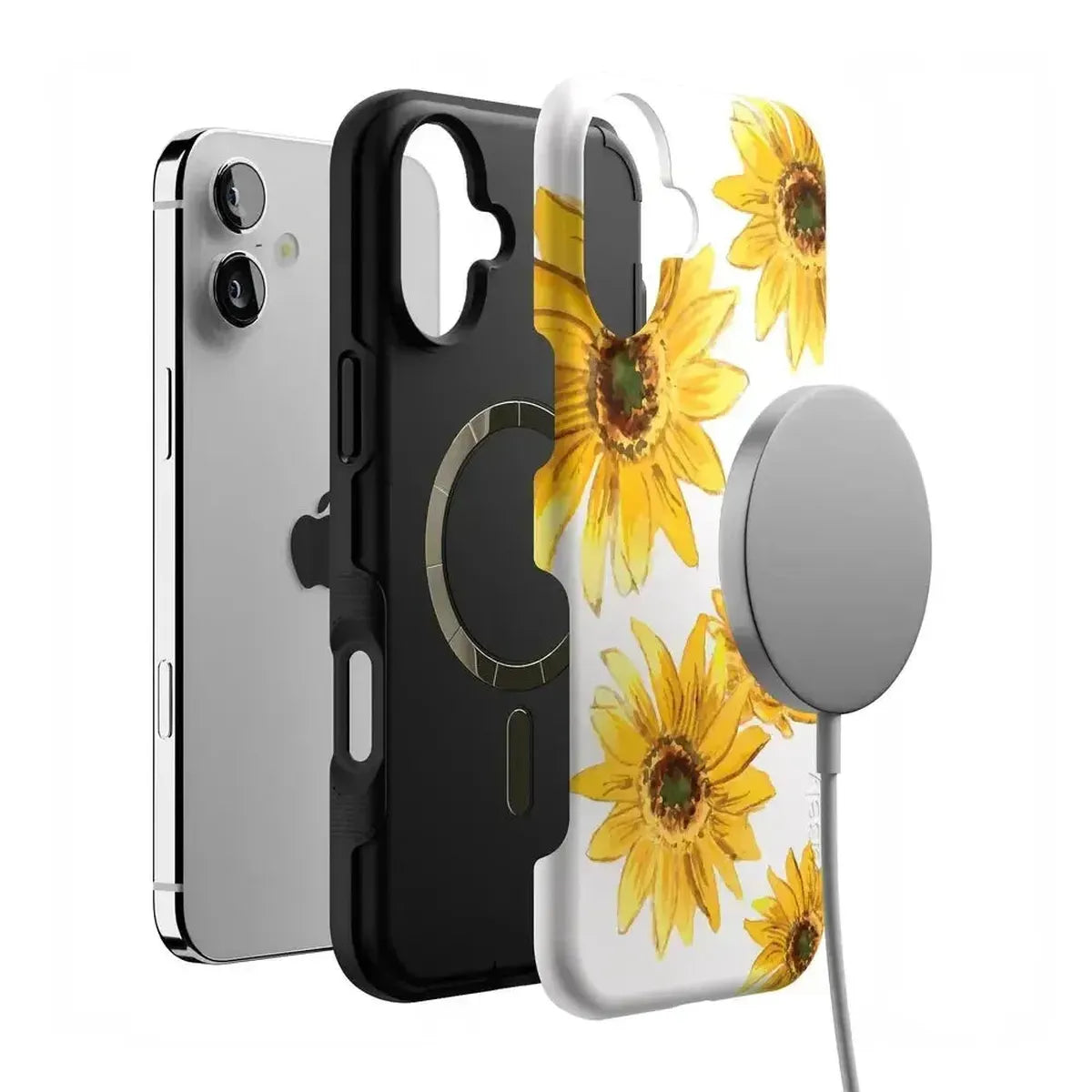 Golden Garden | Yellow Sunflower Floral Case iPhone Case get.casely