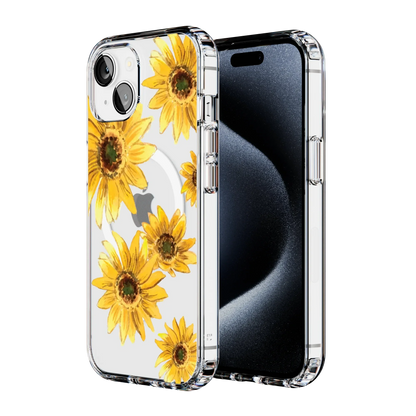 Golden Garden | Yellow Sunflower Floral Case iPhone Case get.casely
