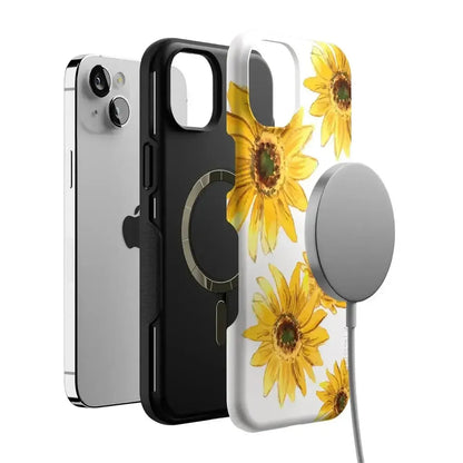 Golden Garden | Yellow Sunflower Floral Case iPhone Case get.casely