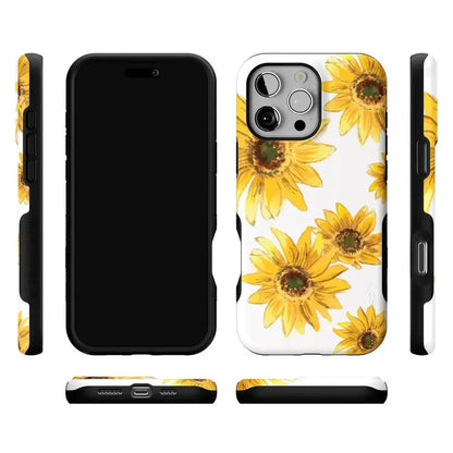 Golden Garden | Yellow Sunflower Floral Case iPhone Case get.casely