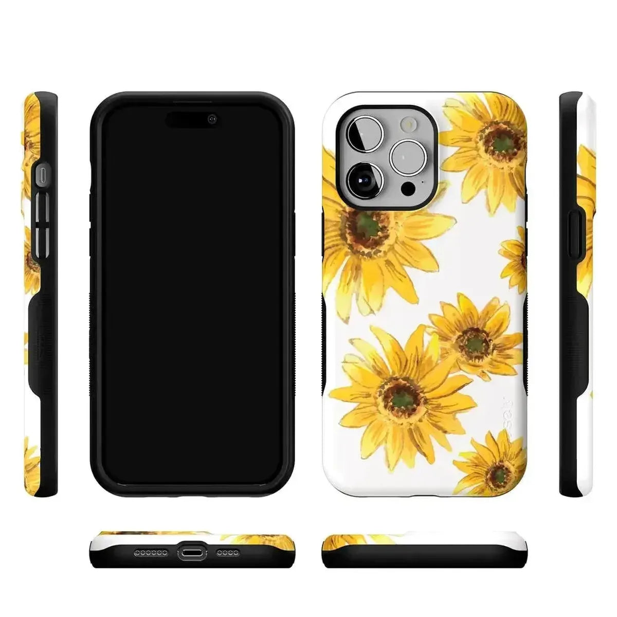 Golden Garden | Yellow Sunflower Floral Case iPhone Case get.casely