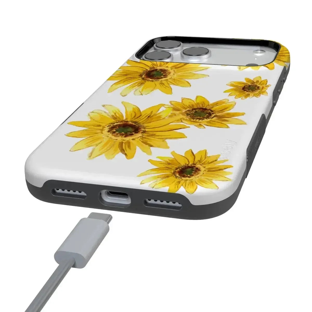 Golden Garden | Yellow Sunflower Floral Case iPhone Case get.casely