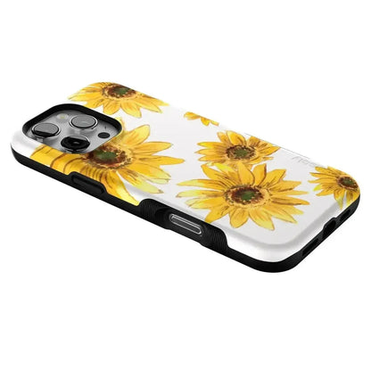 Golden Garden | Yellow Sunflower Floral Case iPhone Case get.casely