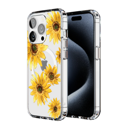 Golden Garden | Yellow Sunflower Floral Case iPhone Case get.casely