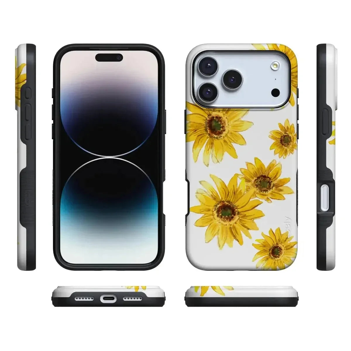 Golden Garden | Yellow Sunflower Floral Case iPhone Case get.casely
